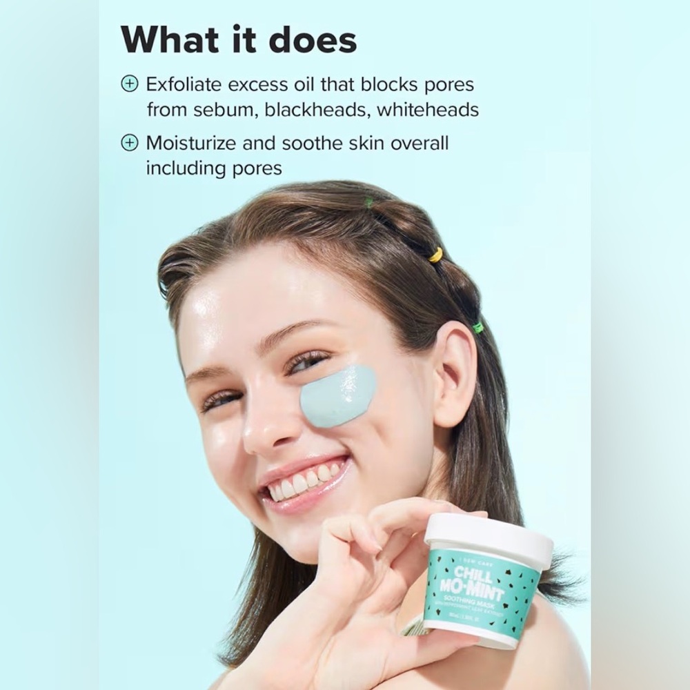 I Dew Care - Chill Mo-Mint Soothing Mask - NWT MSRP $25 - Picture 2 of 8